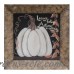 The Holiday Aisle Pierpoint Leaves Are Falling Pumpkin Decorative Plate GGWW1237